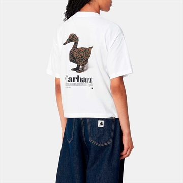 Carhartt WIP T-shirt s/s W Fold leo White